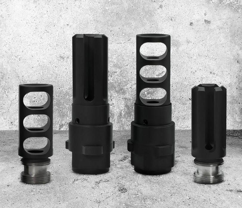 Саундмодератор быстросъемный Steel HORDE QD-S 7.62 резьба 14х1L ПБС (247455)