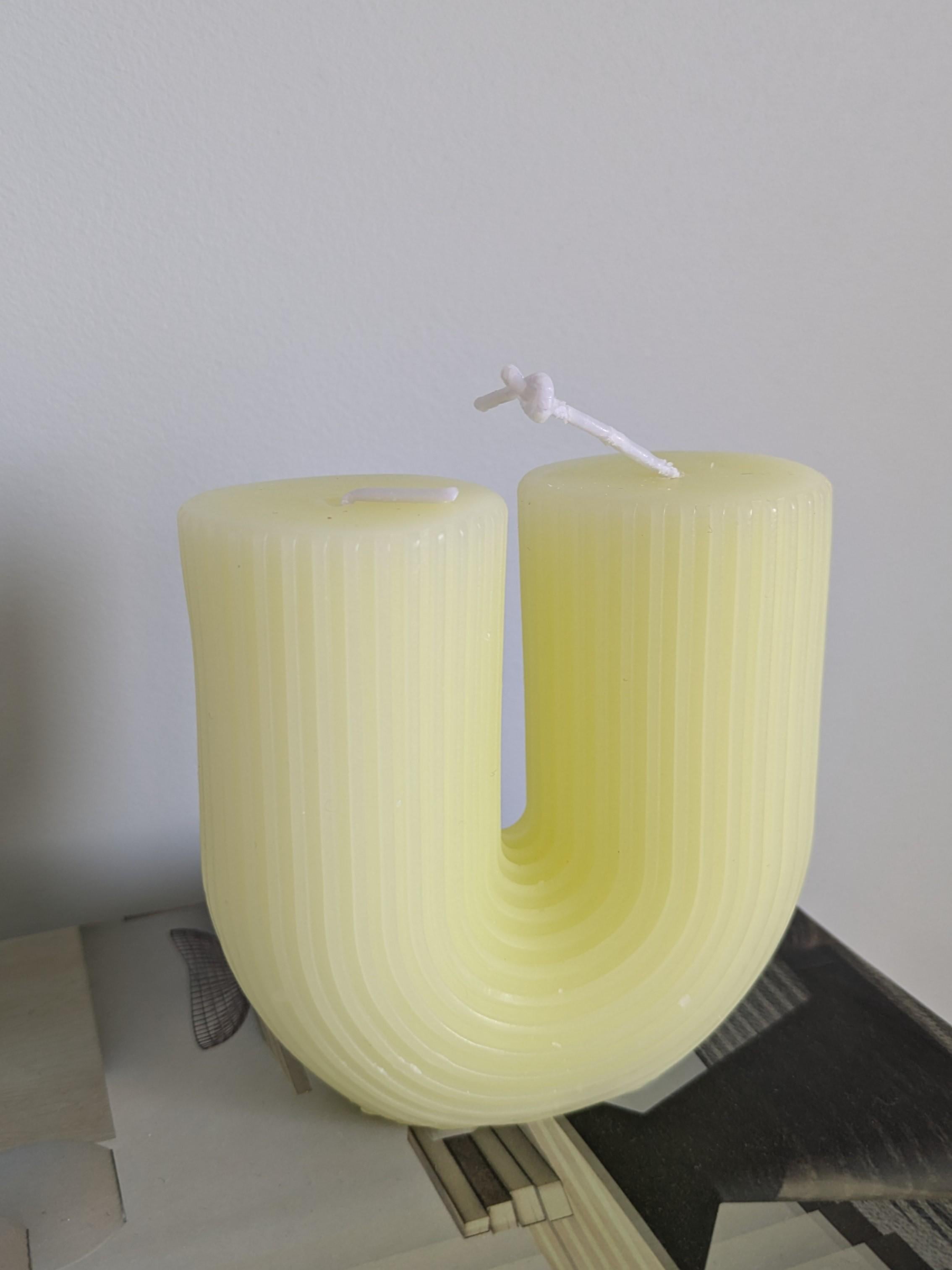 Свеча фигурная 9,5х9 см Желтый (27612029)