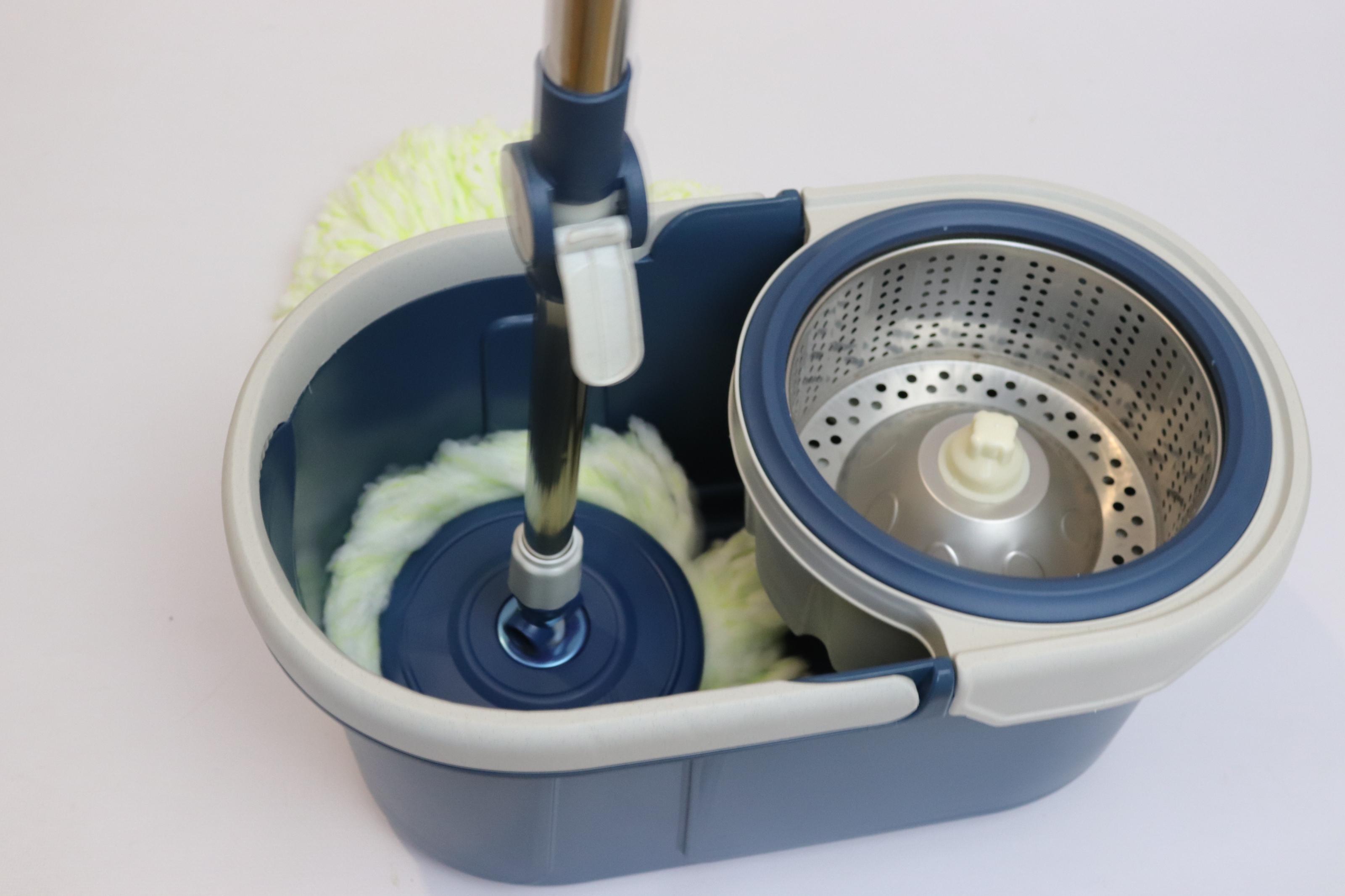 Швабра з автоматичним віджимом Magic та круглим відром Синій (1590blue) - фото 4