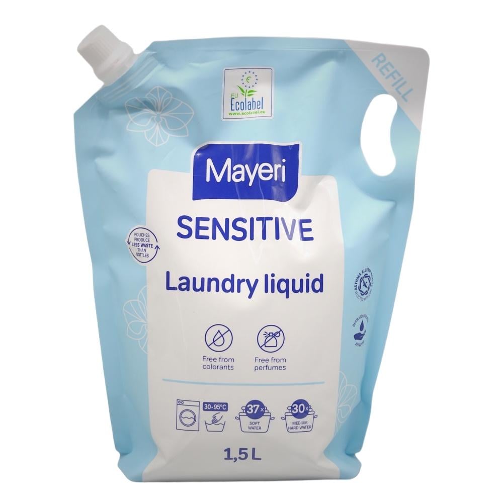 Гель для прання Mayeri Sensitive запаска 37 прань 1,5 л (НФ-00006213)