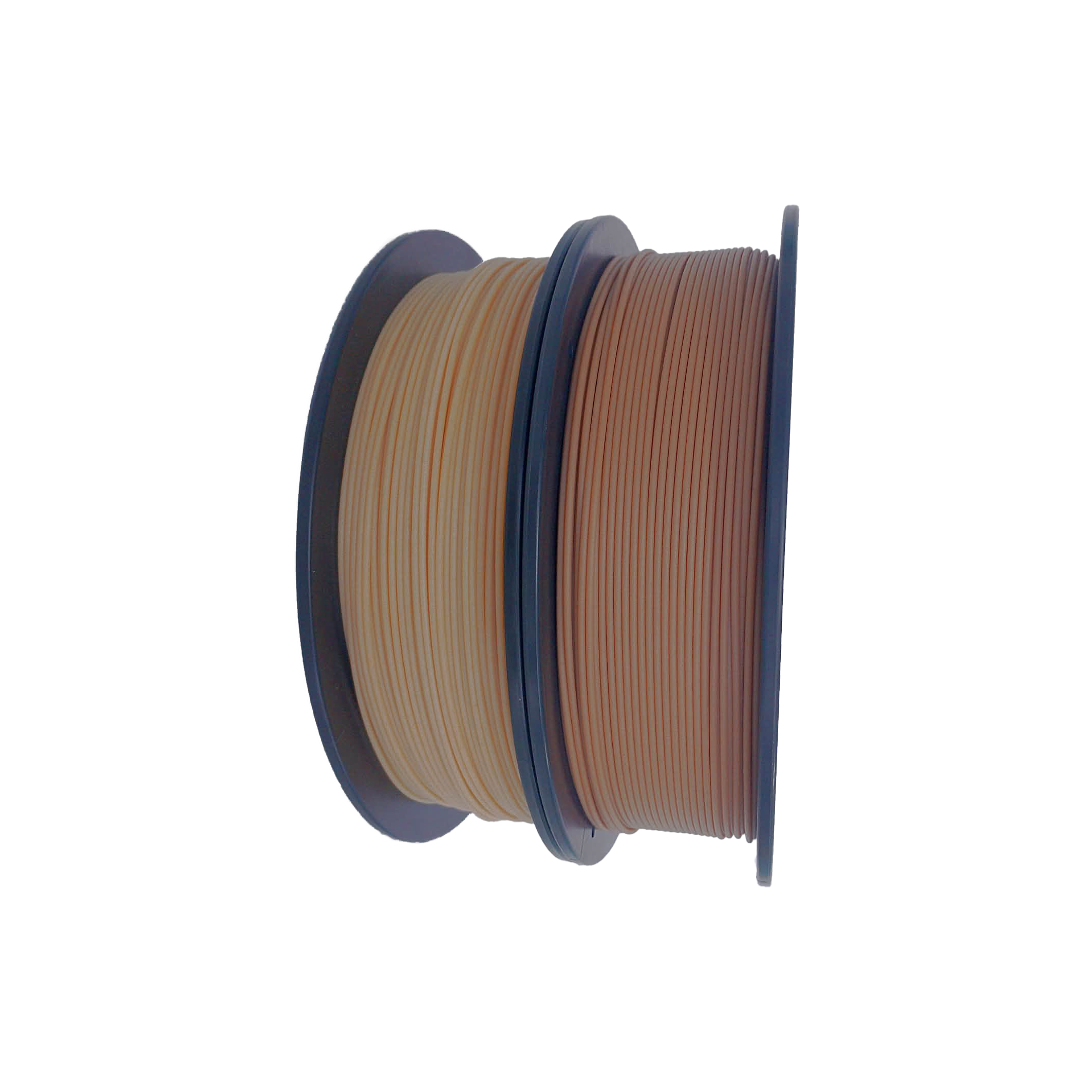 Набор 2в1 PLA-W Wood для 3D печати Pochatok Filament 1,75 мм 1,5 кг Светлое и темное дерево (16022)