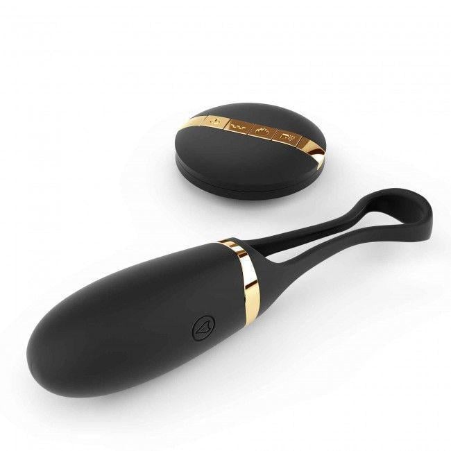 Виброяйцо Dorcel Secret Delight с пультом ДУ с турборежимом и голосовым управлением Gold (SO3077)