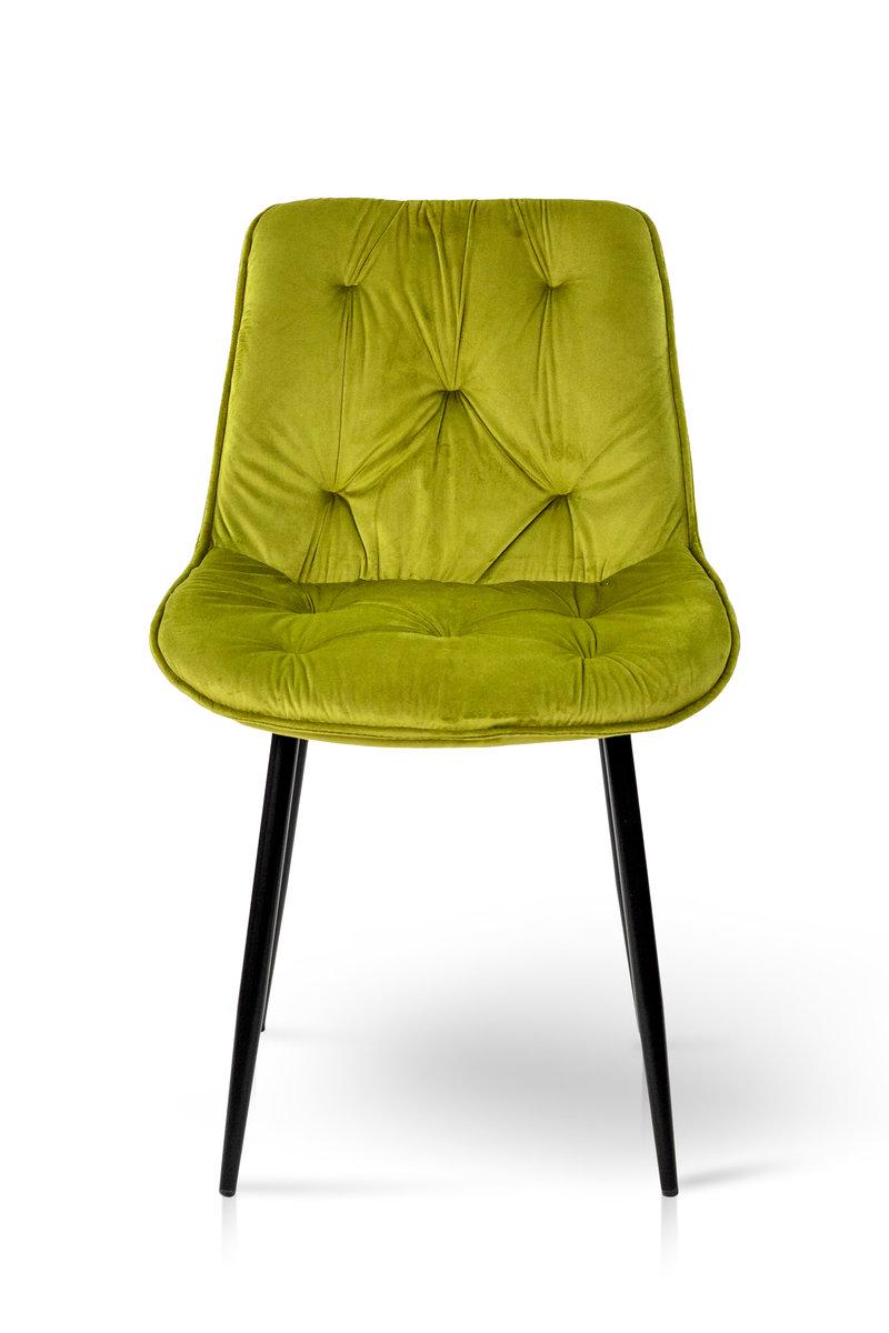 Стілець кухонний Мікс Меблі Прадо Білий/Велюр/Олива - фото 6 Стілець кухонний Мікс Меблі Прадо Білий/Велюр/Олива - фото 6