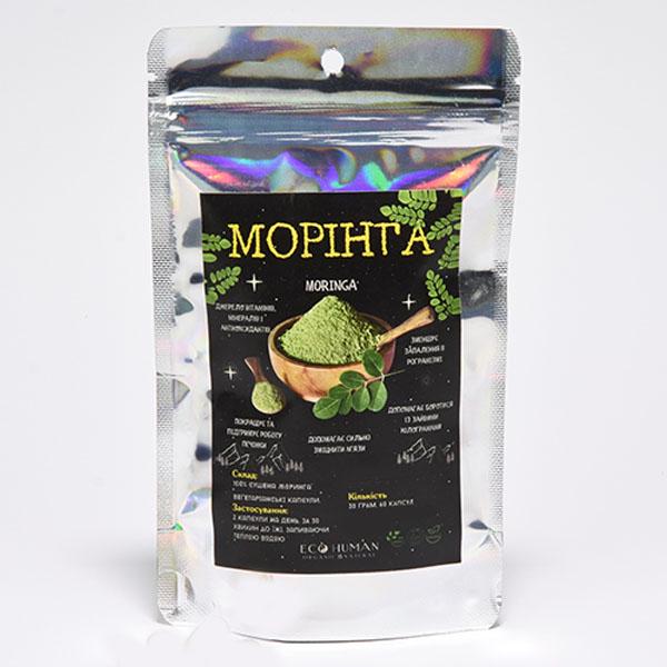 Моринга Ecohumann Moringa 60 капс. (000024555) Моринга Ecohumann Moringa 60 капс. (000024555)