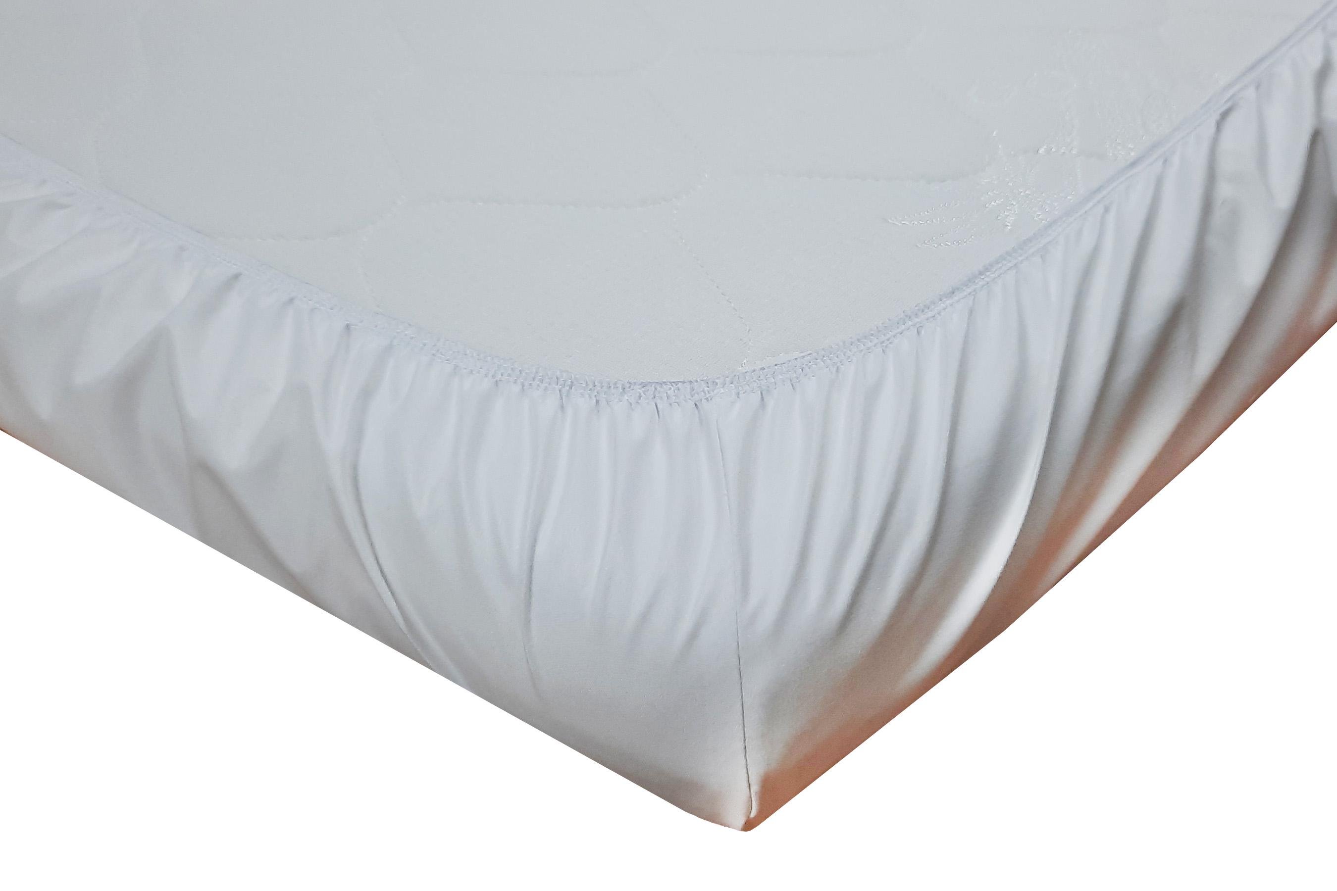Наматрасник непромокаемый с бортами полиэстер 160х200 см (23536008) - фото 2