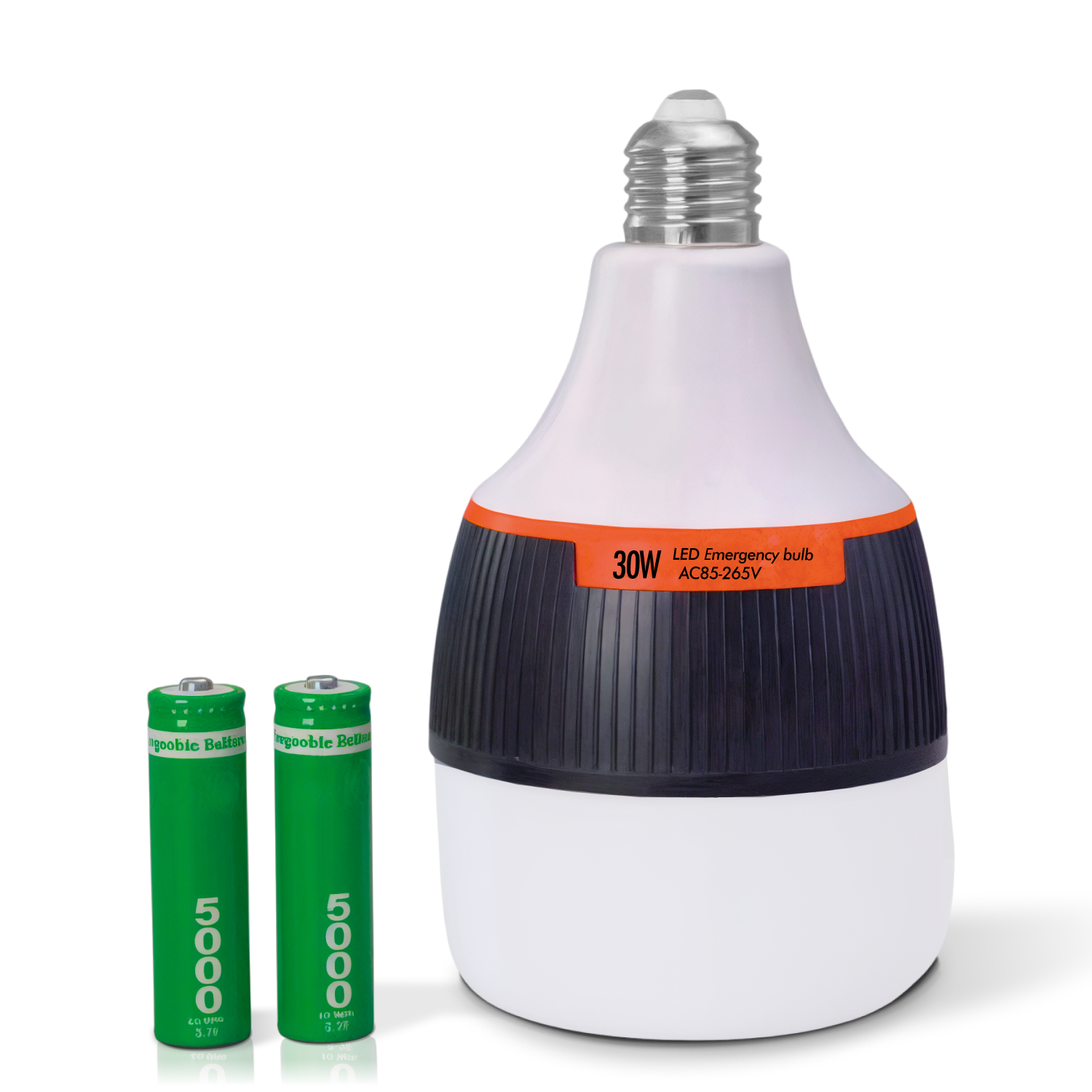 Светодиодная аккумуляторная лампа Е27 30 Вт в эквиваленте 150 Вт 2700 mAh (LE27-30)