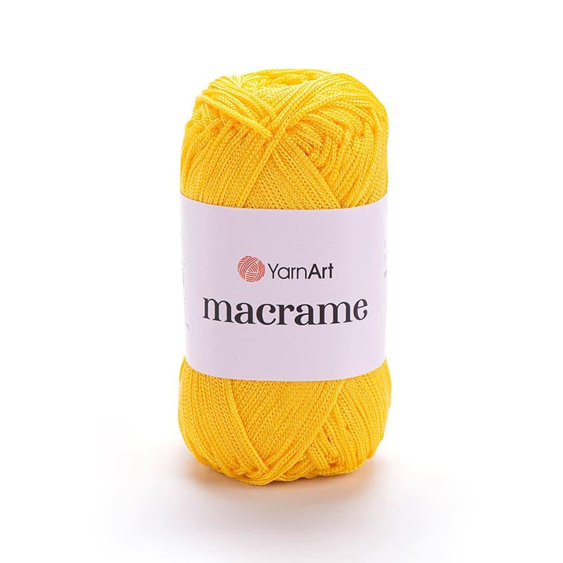 Пряжа YarnArt Macrame 142 Желтый