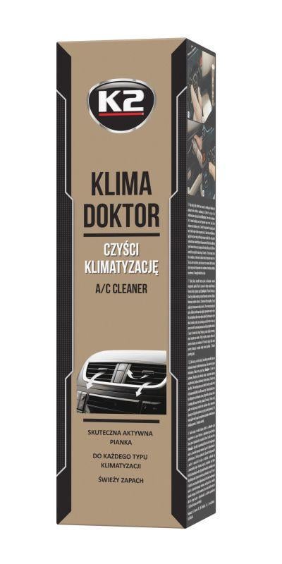 Очиститель системы кондиционирования K2 Klima Doctor A/C 500 мл - фото 2 Очиститель системы кондиционирования K2 Klima Doctor A/C 500 мл - фото 2