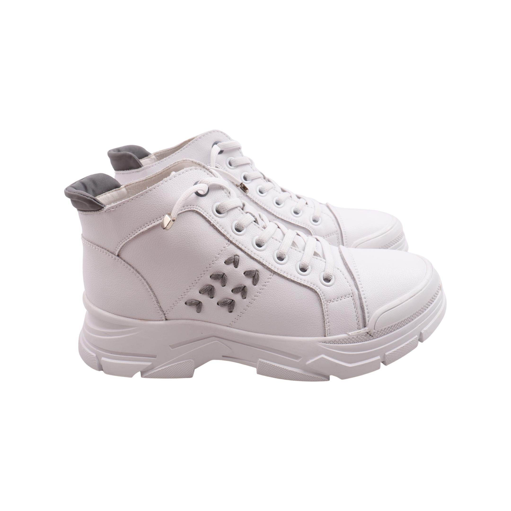 Ботинки женские Gifanni 164-23DHS натуральная кожа р. 37 Белый (29184603)