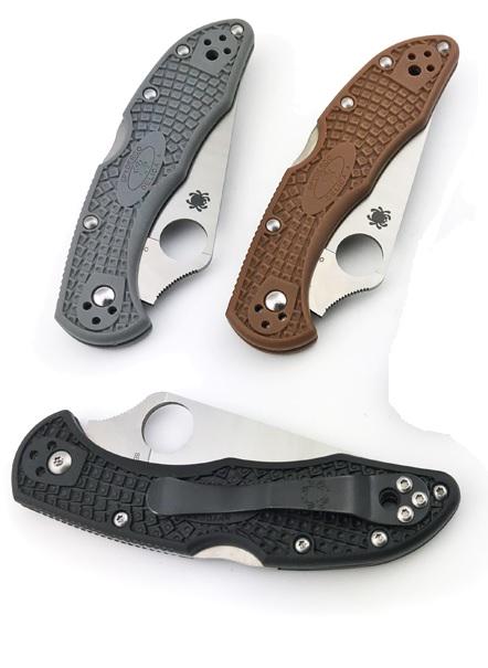 Туристический нож Spyderco Delica 4 Коричневый (715/2) - фото 4