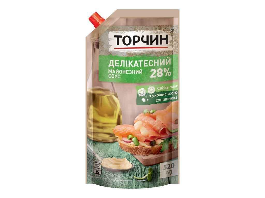 Соус майонезный Торчин Деликатесный 520 г (941662) Соус майонезный Торчин Деликатесный 520 г (941662)
