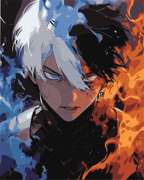 Картина по номерам Идейка Две стихии 40x50 см (Id-KHO8426)