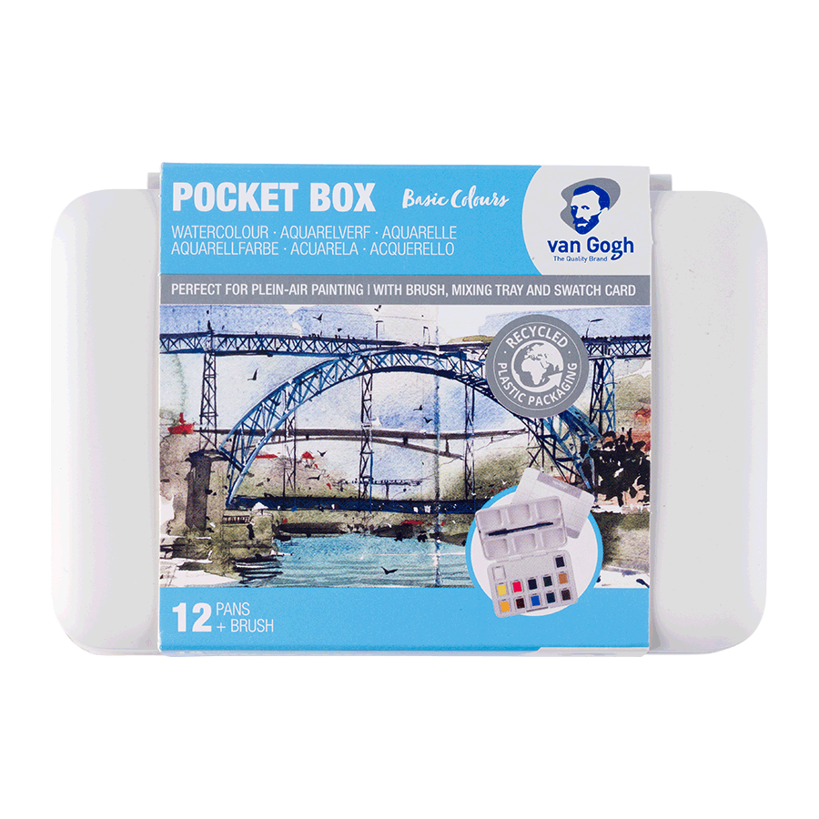 Набір акварельних фарб Royal Talens Van Gogh кювета 12 шт. (8712079341107 20808631)