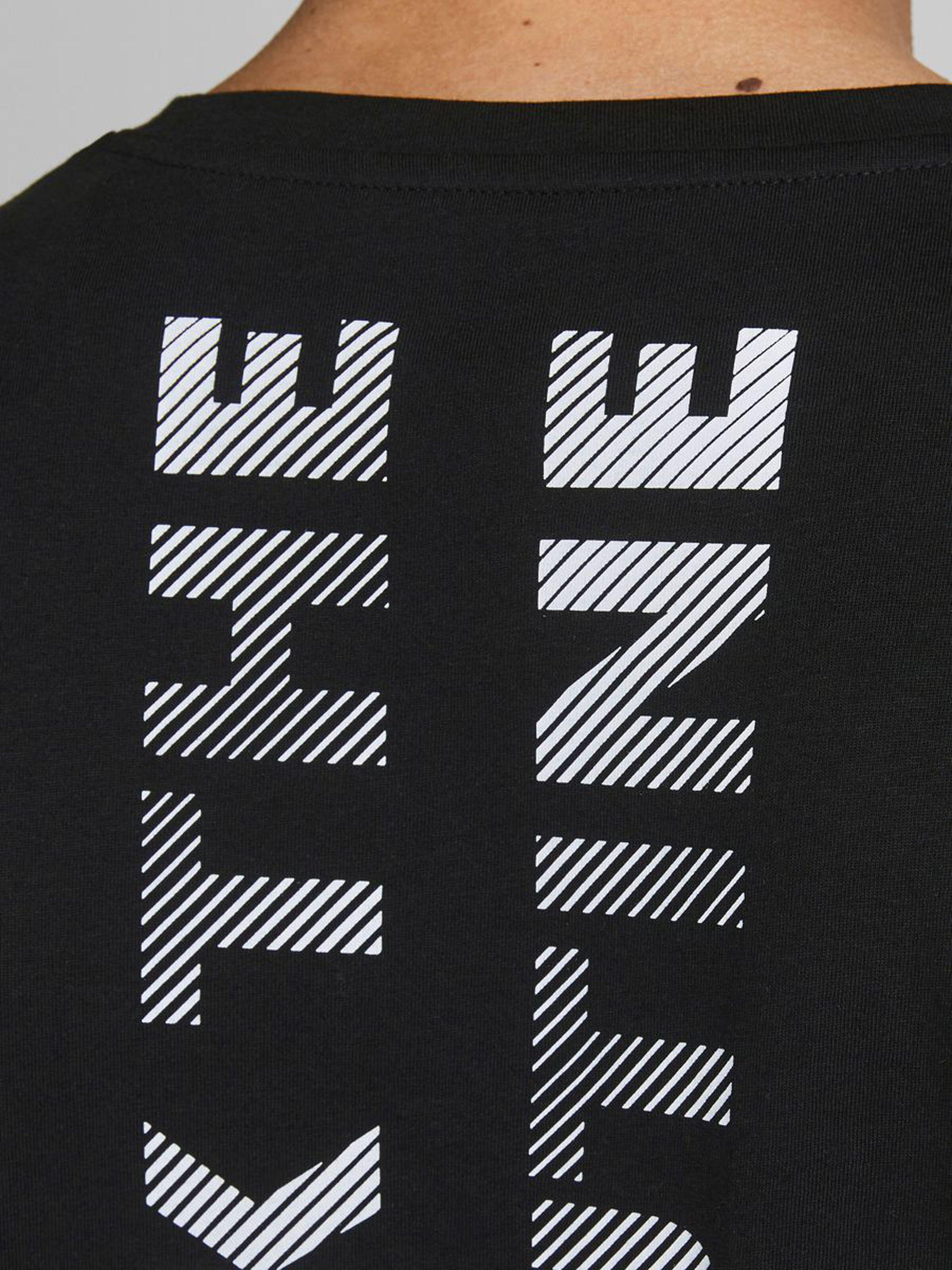 Футболка чоловіча Jack & jones 12193667 M Чорний - фото 6