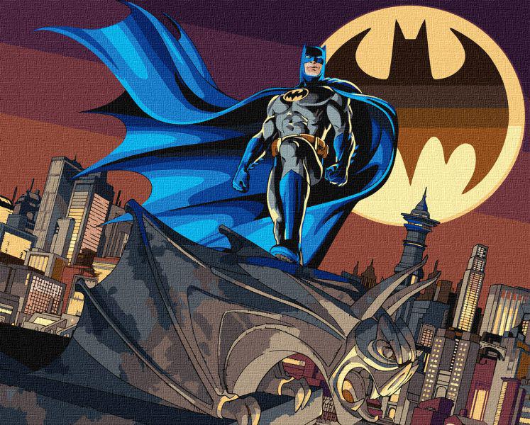 Картина по номерам Ideyka Batman: Страж Готэма 40х50 см (Id-KHO5251)