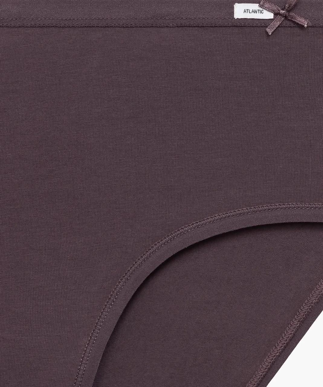 Трусы женские спортивные хлопковые Atlantic 3CLP-010 High Leg XL Коричневый/Темно-бежевый/Темно-синий (2836701875) - фото 5 Трусы женские спортивные хлопковые Atlantic 3CLP-010 High Leg XL Коричневый/Темно-бежевый/Темно-синий (2836701875) - фото 5