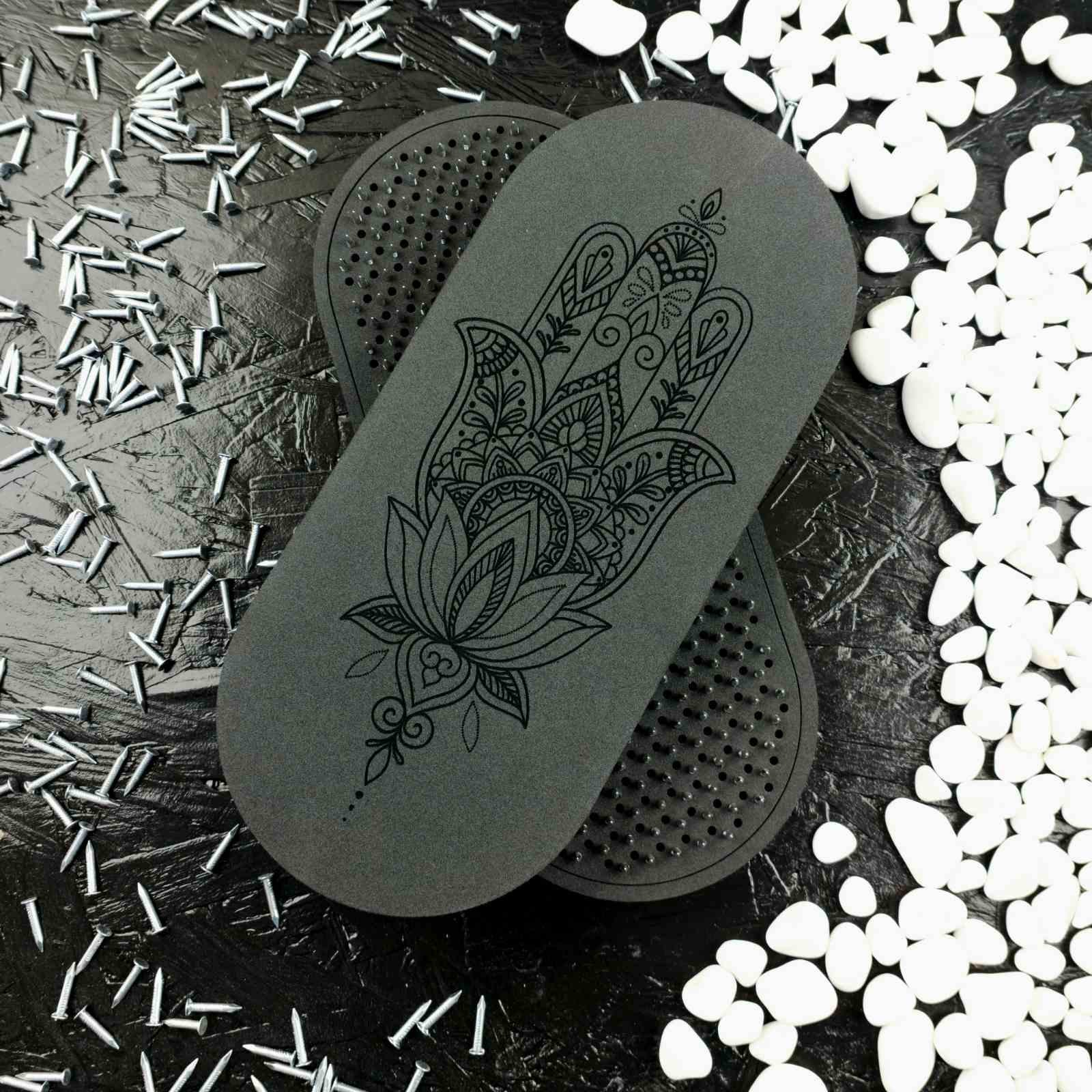 Доски Садху гибкие шаг 10 мм с чехлом Черный (26965699)