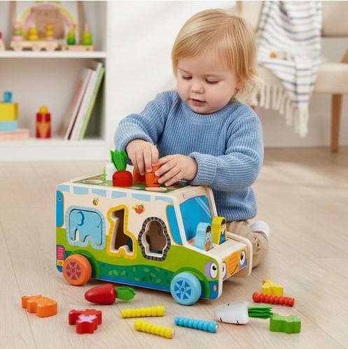 Сортер дерев'яний Kruzzel (26250) - фото 11 Сортер дерев'яний Kruzzel (26250) - фото 11