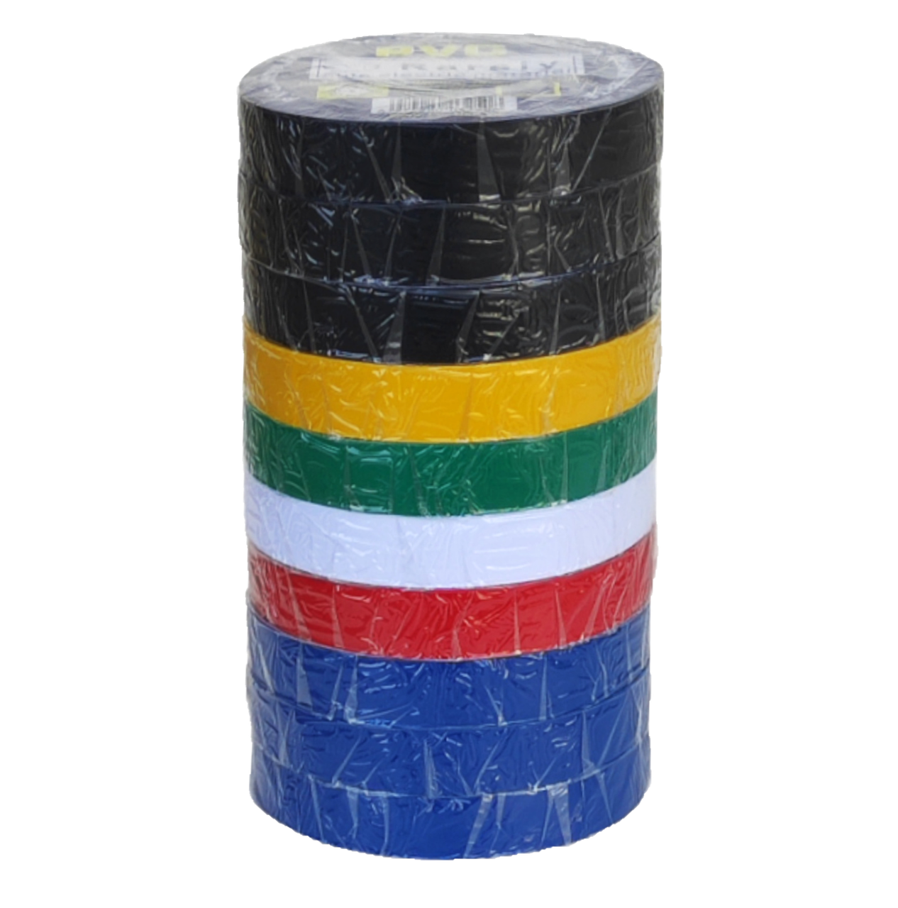 Изоляционная лента ПВХ 50 м Разноцветный (3622)