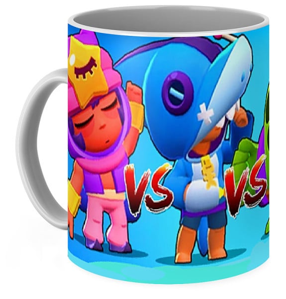 Кружка GeekLand Бравл Старс Битва звезд 330 мл