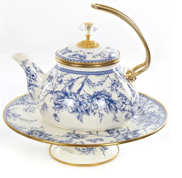 Чайник эмалированный BUTTERFLY Elmani с крышкой 2,2 л - фото 12