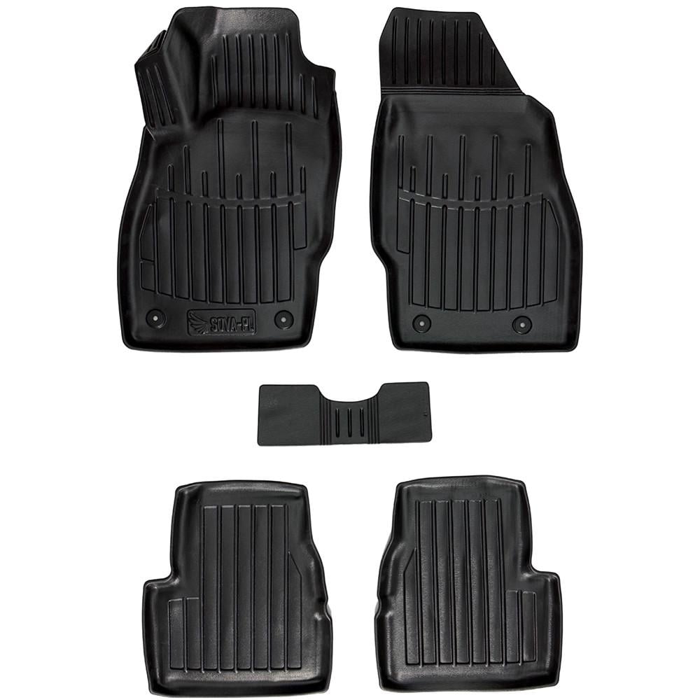 Коврики в салон SOVA-PL для Opel Corsa D 2006-2014 резиновые 5 шт. Черный (28800672) Коврики в салон SOVA-PL для Opel Corsa D 2006-2014 резиновые 5 шт. Черный (28800672)