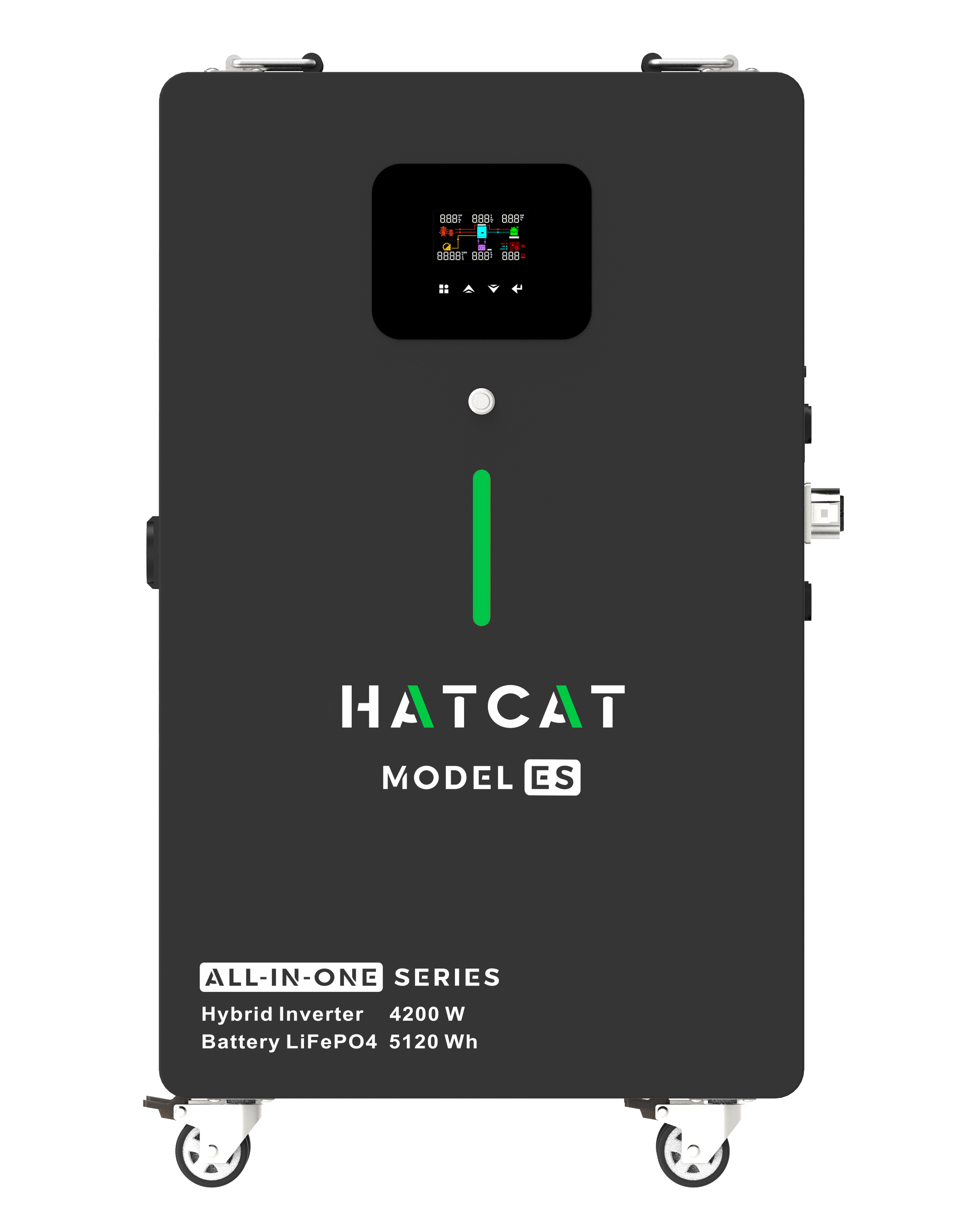 Зарядна станція HATCAT Все в одному 4200 Вт 5120 Втг/LiFePO4 (А5120)