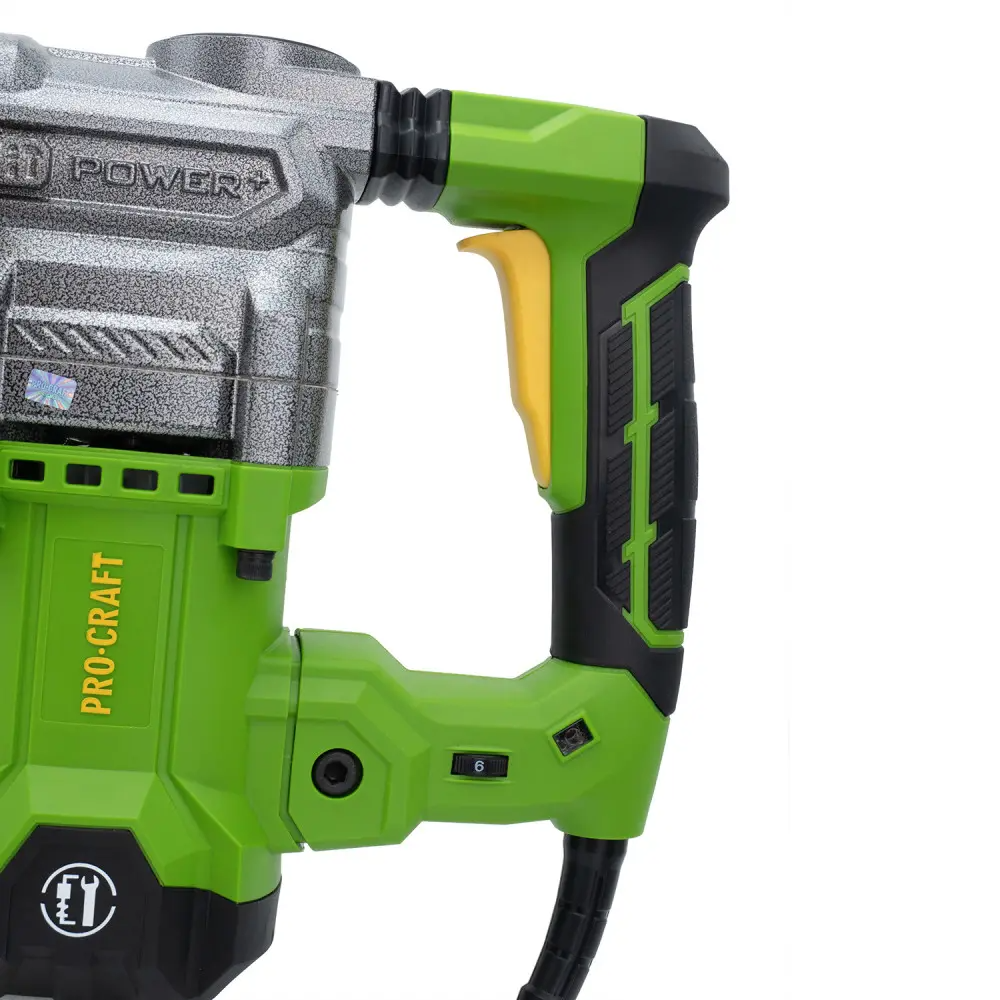 Перфоратор ProCraft BH2350 SDS MAX Universal 1600 Вт з регулюванням/кейсом - фото 8 Перфоратор ProCraft BH2350 SDS MAX Universal 1600 Вт з регулюванням/кейсом - фото 8