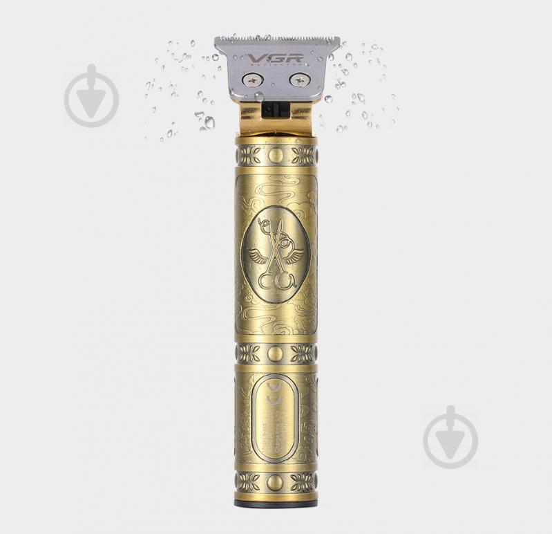 Машинка для стрижки волос VGR navigator Barber аккумуляторная от USB из металла