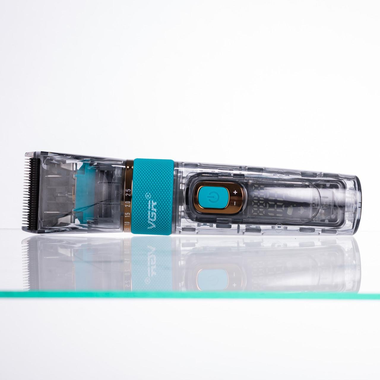 Машинка для стрижки VGR V-695 Синий (7378) - фото 3