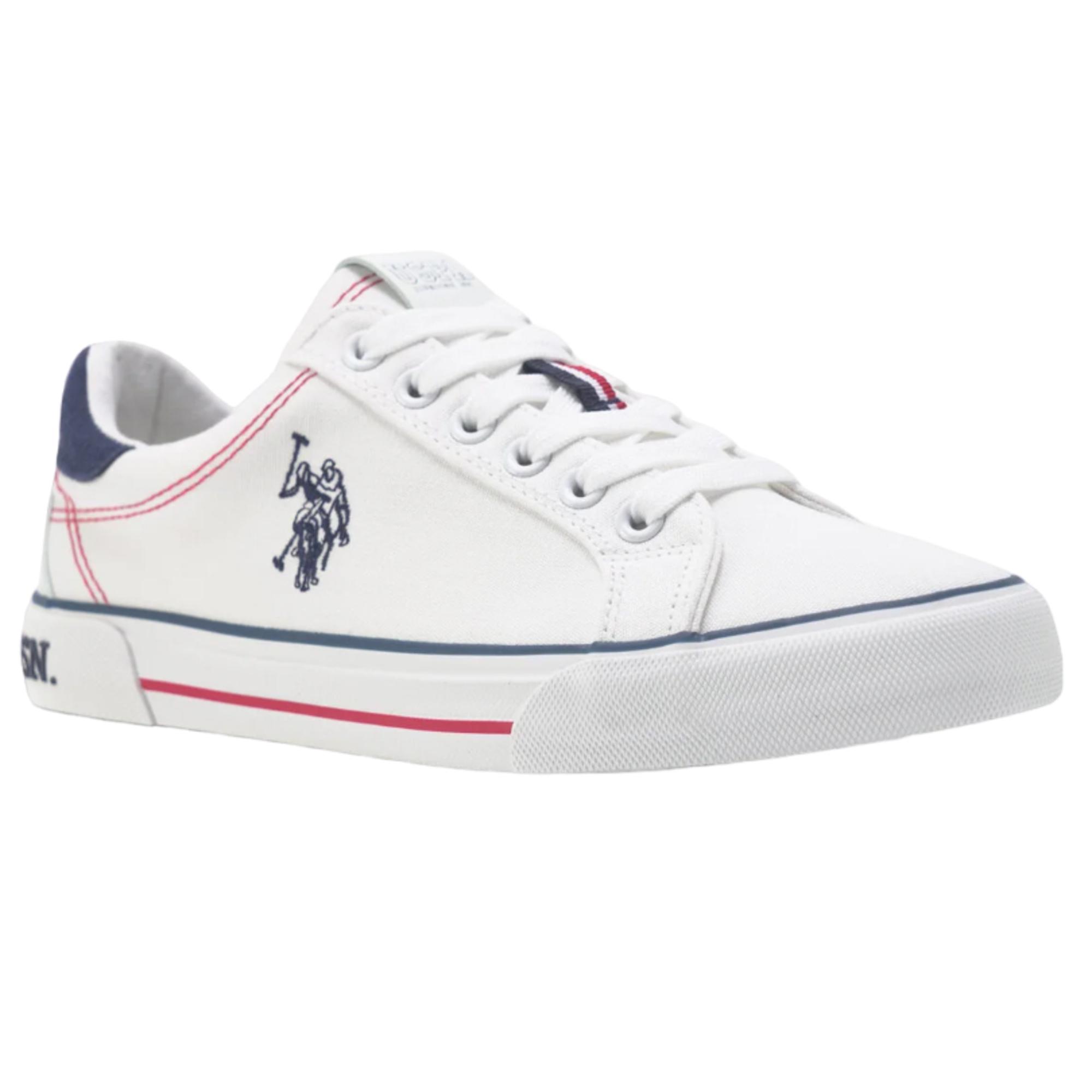 Кеды женские осенние U.S. POLO ASSN. р. 36 Белый (040060-36)