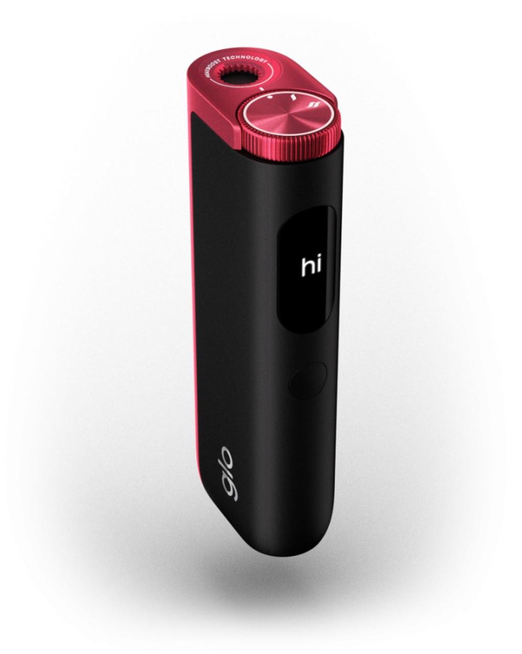 Система нагрівання тютюну GLO HYPER PRO Чорний/Червоний (5G002) - фото 5