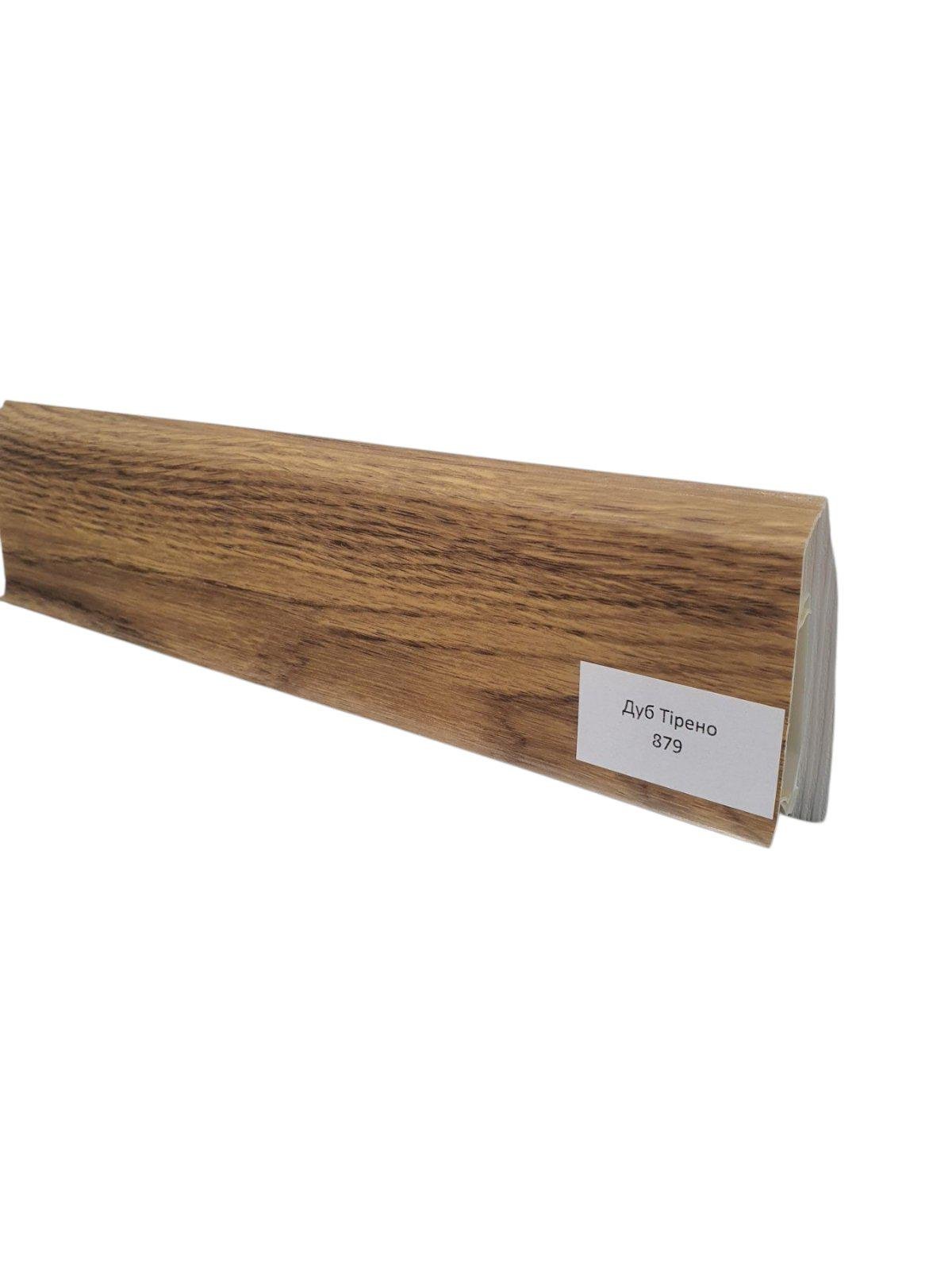 Плинтус GRUNHOLZ ПВХ 70 мм 2500х70х20 мм Дуб Тирено 879