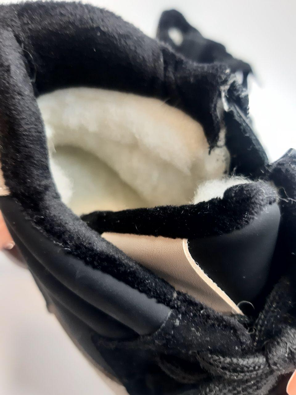 Ботинки детские зимние Bashili для девочки р. 36 22,5 см Черный (1080 P black) - фото 4