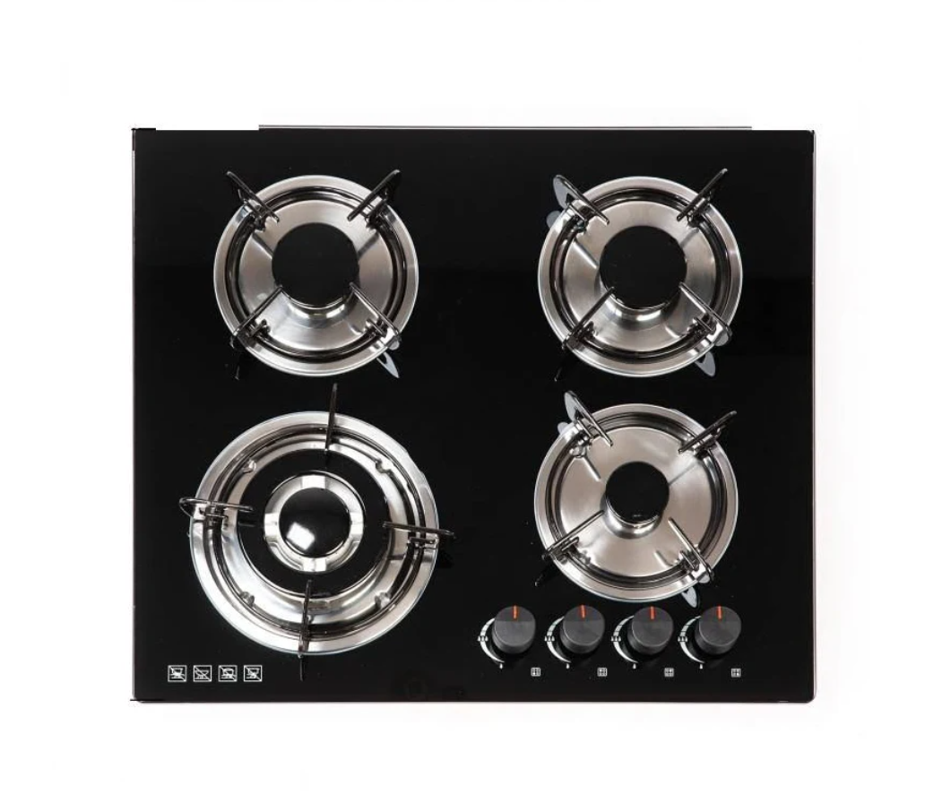 Плита газовая AOYANG 1572 врезная 4 конфорки электроподжига природный/сжиженный газ (10k01p571v1)