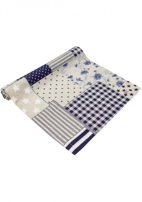 Ранер Прованс Господиня печворк 40x140 см Синій (31534)