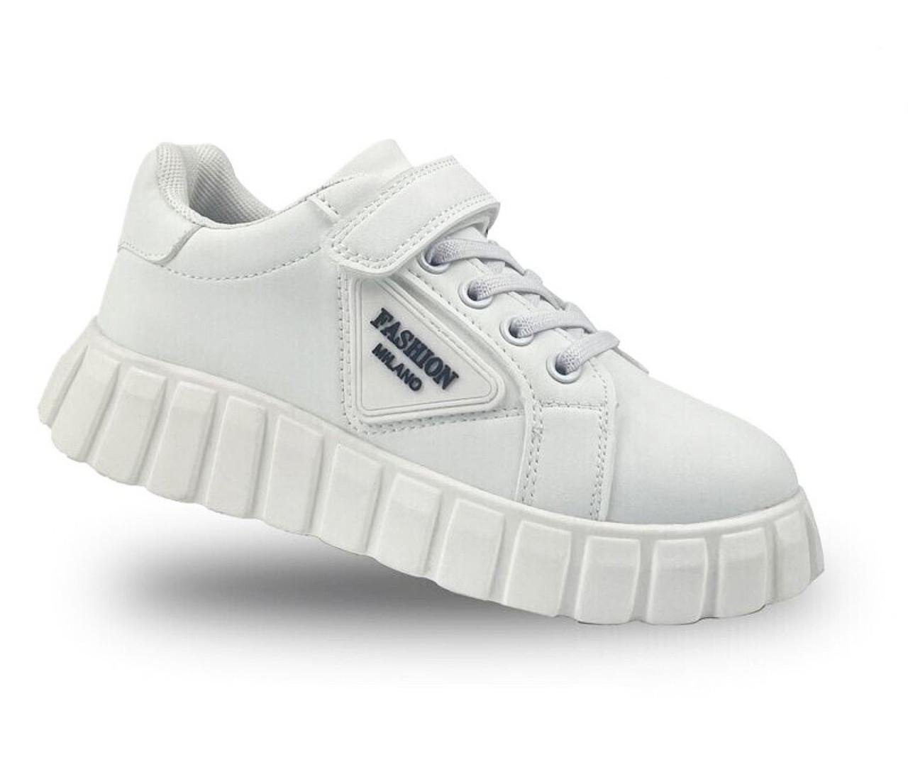 Кроссовки для девочек  Jong Golf C11139-7/33 р. 33 Белый