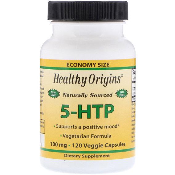 Триптофан Healthy Origins 5-HTP HO35082 100 мг 120 вег. капс. (000001605)