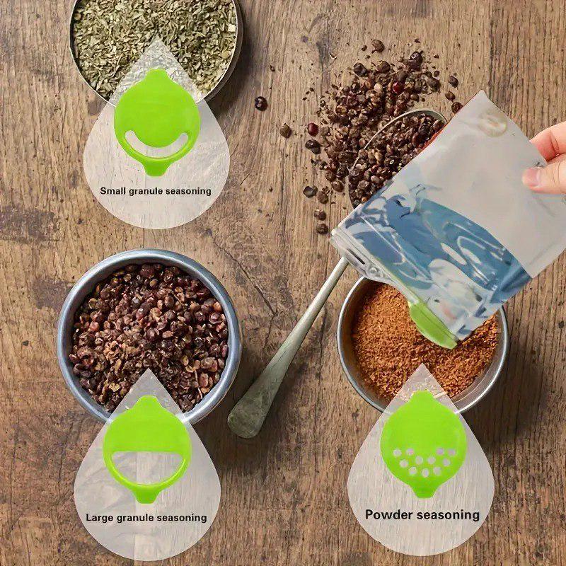 Органайзер для спецій/кришки дозатори приправ підвісний 10 шт. - фото 5 Органайзер для спецій/кришки дозатори приправ підвісний 10 шт. - фото 5