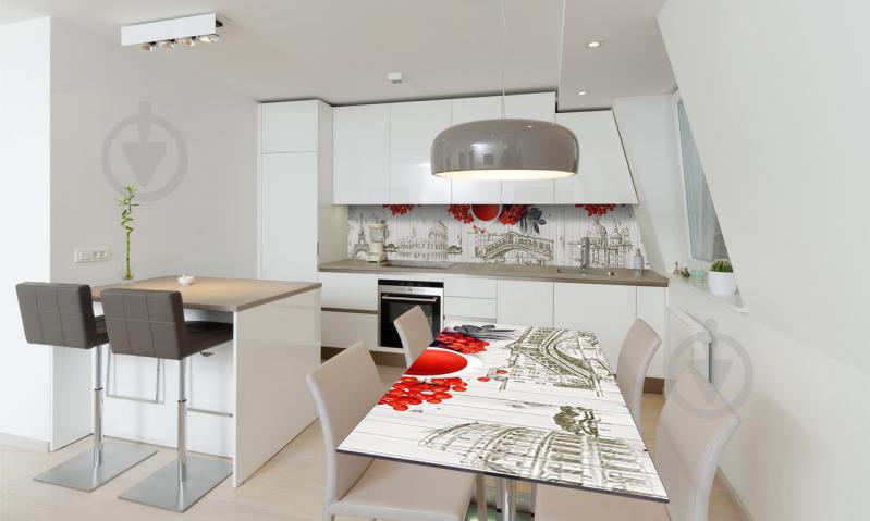 Наклейка виниловая на стол Zatarga «Яркий Акцент» 600х1200 мм Z180676st Наклейка виниловая на стол Zatarga «Яркий Акцент» 600х1200 мм Z180676st