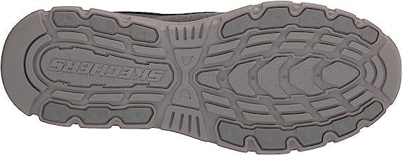 Слипоны мужские Skechers Palmero-Matthis Moc Toe Canvas р. 44 евро Grey (11812501) - фото 6