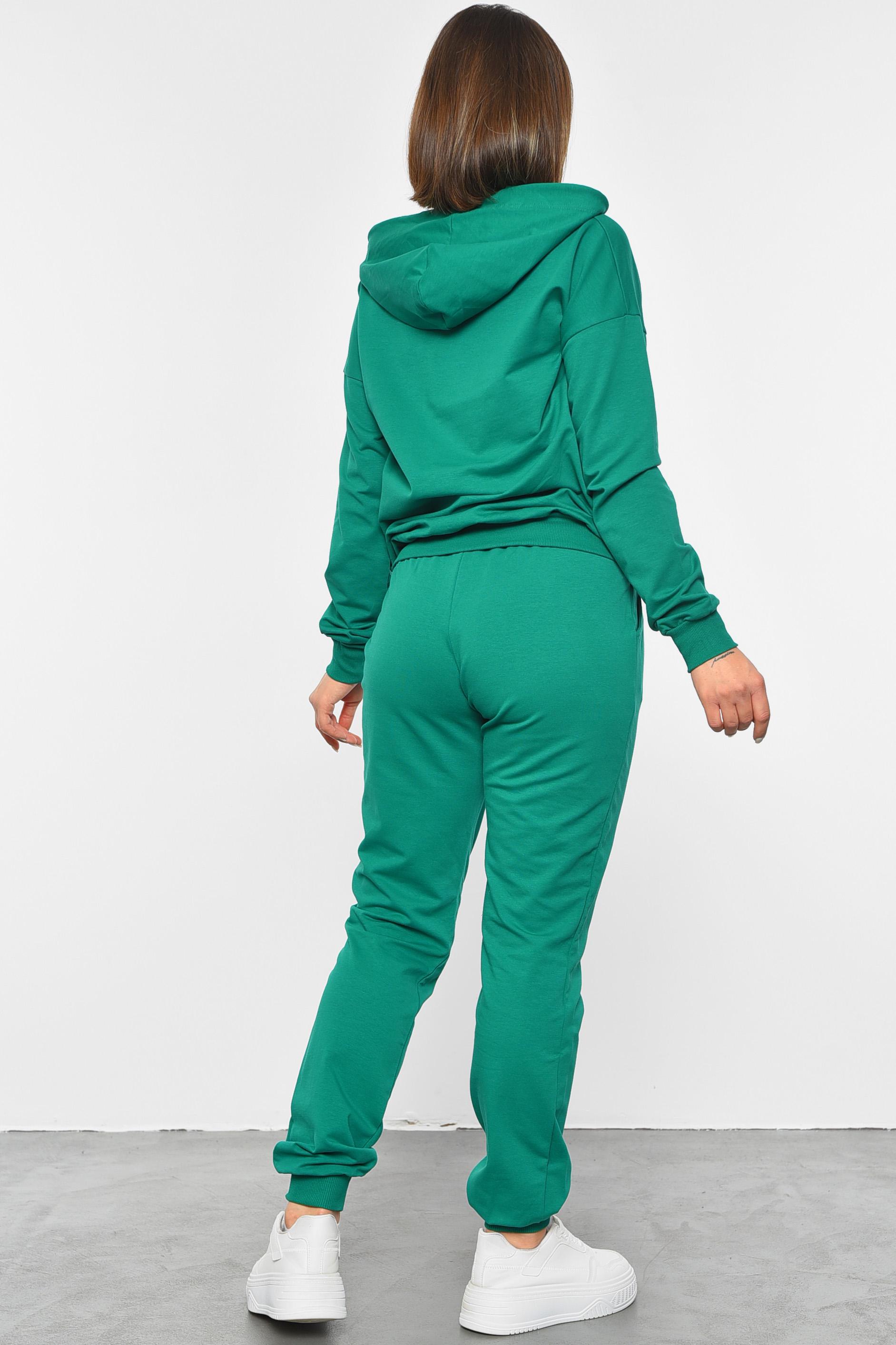 Спортивний костюм жіночий XXL Зелений (189734) - фото 3