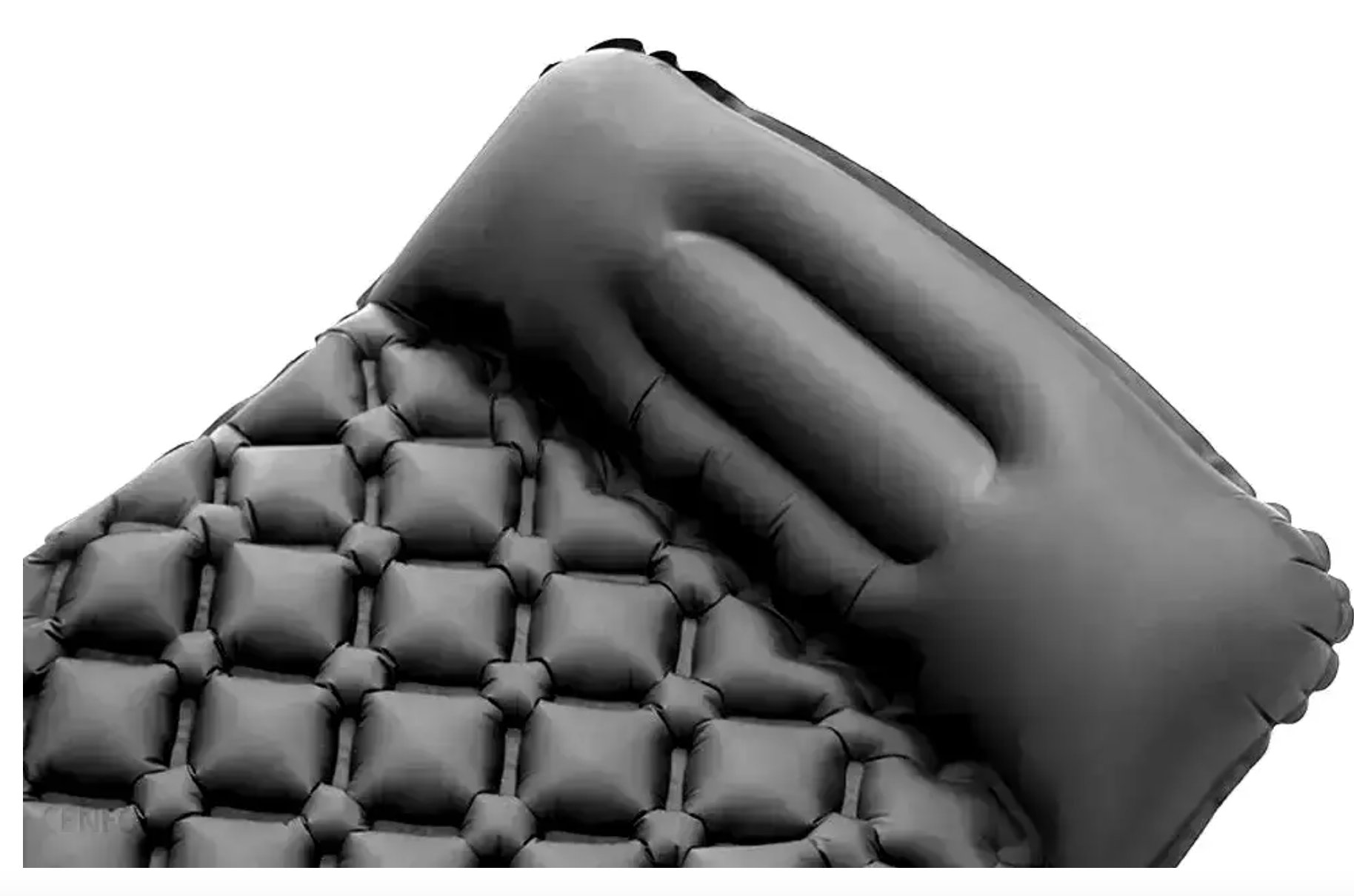 Каремат надувной туристический с подушкой Outdoor Sleeping со встроенным насосом Черный (27918909) - фото 3 Каремат надувной туристический с подушкой Outdoor Sleeping со встроенным насосом Черный (27918909) - фото 3