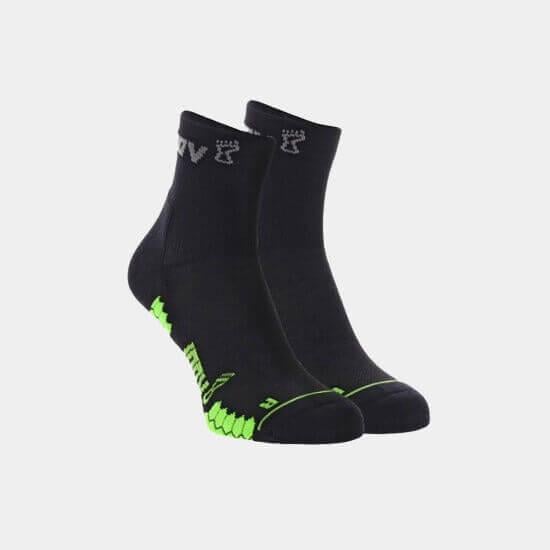 Носки для бега Inov-8 TrailFly Sock Mid унисекс L Черный/Зеленый (001001.BKGN.L) - фото 1 Носки для бега Inov-8 TrailFly Sock Mid унисекс L Черный/Зеленый (001001.BKGN.L) - фото 1