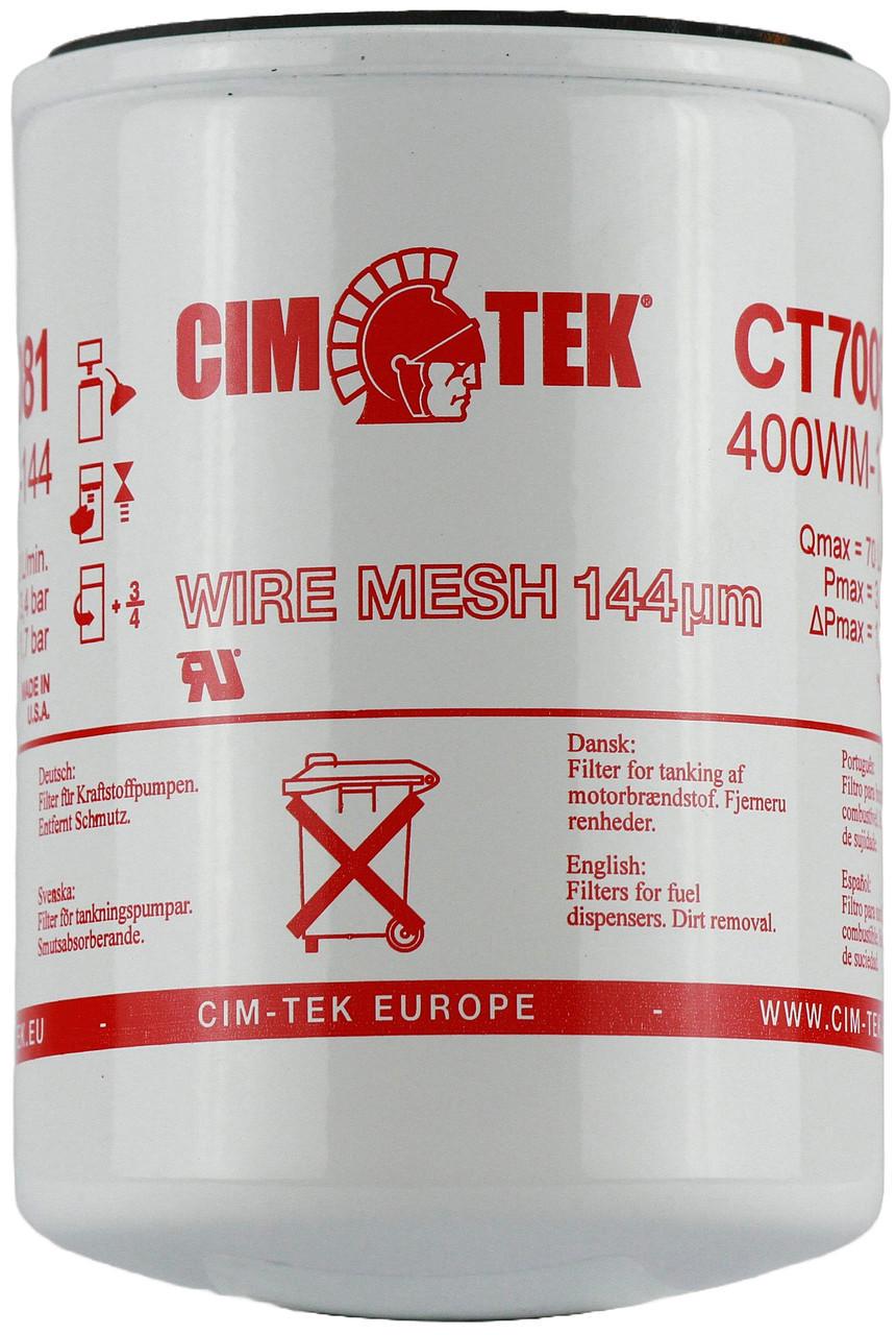 Фильтр тонкой очистки топлива CIM-TEK 400-144 фильтрация 30 микрон до 80 л/мин (PT_CT70081)