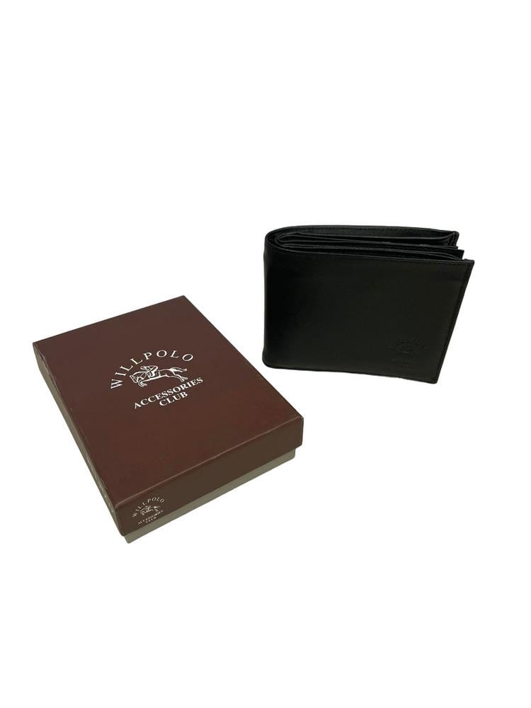 Гаманець чоловічий Will Polo 670 1Sx10 Чорний