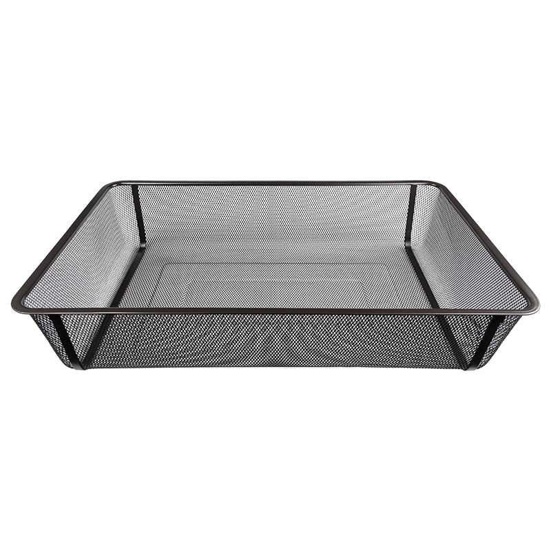 Кошик для одягу Muller металева сітка 800/761/795 мм Онікс (4412) - фото 4 Кошик для одягу Muller металева сітка 800/761/795 мм Онікс (4412) - фото 4