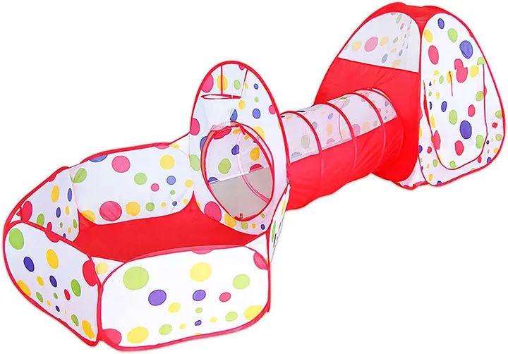 Палатка детская игровая Замок 3в1 85x85x90 см из текстиля (opt-103516) Палатка детская игровая Замок 3в1 85x85x90 см из текстиля (opt-103516)