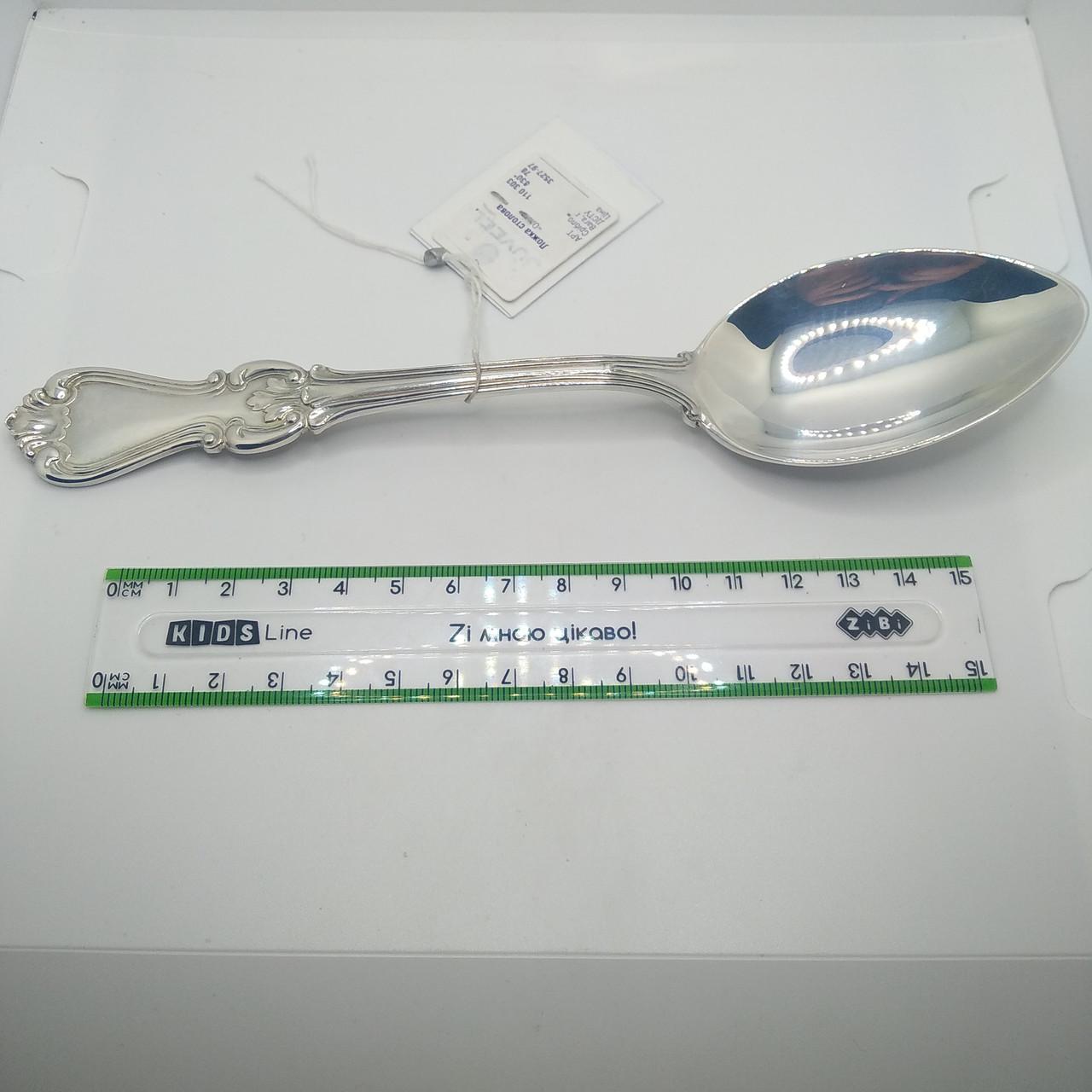 Ложка столова срібло Ольга 830° 85,70 г (110303) - фото 2 Ложка столова срібло Ольга 830° 85,70 г (110303) - фото 2