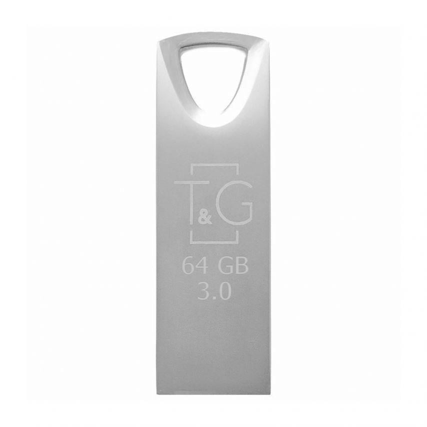 Флеш-пам'ять USB T&G Metal 64GB USB 2.0 Silver (117) Флеш-пам'ять USB T&G Metal 64GB USB 2.0 Silver (117)